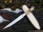 Preview: Tanto mit geschnitzem Oki - VERKAUFT! Dieses Messer können wir jederzeit für Sie anfertigen!