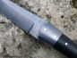 Preview: Tanto schwarz - VERKAUFT! Dieses Messer können wir für Sie anfertigen!