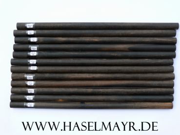 Preview: Ebenholz rund Dm 14 mm, Länge 320 mm Nr. 37