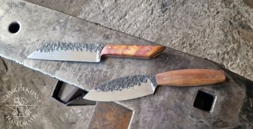Preview: Küchemnesser selbt schmieden Küchenmesser Monostahl schmieden