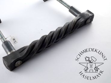 Preview: Griff handgeschmiedet mit Muster Nr. 5