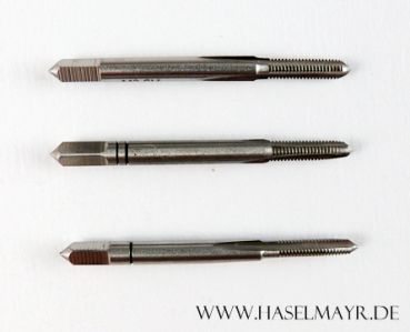 Handgewindebohrersatz 3-teilig M3 nach DIN 352