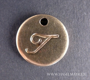 Messing klein: Buchstabe "T"