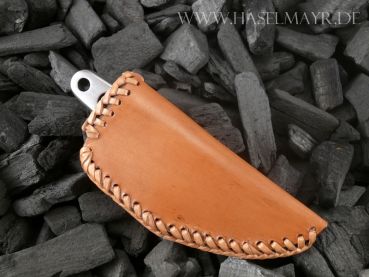 Preview: Kleines Vollintegralmesser aus Damast VERKAUFT! Dieses Messer können wir jederzeit für Sie anfertigen!