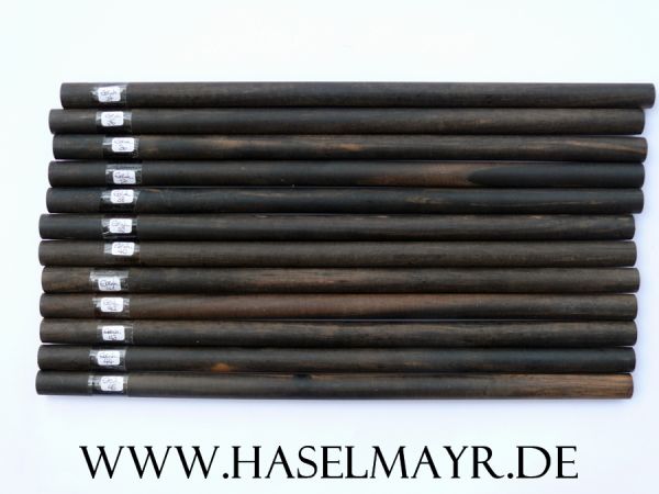 Ebenholz rund Dm 14 mm, Länge 320 mm Nr. 37