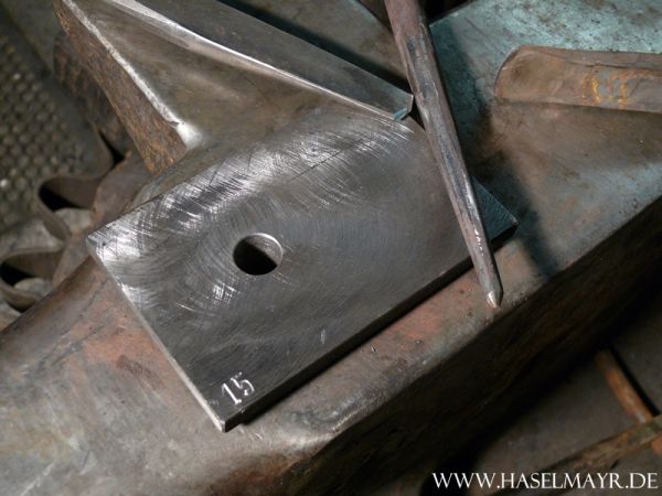 Lochplatte mit 9 mm Loch