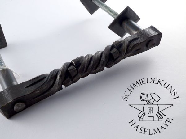 Griff handgeschmiedet mit Muster Nr. 2