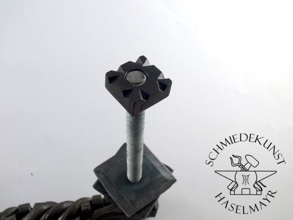 Griff handgeschmiedet mit Muster Nr. 2