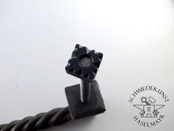 Griff handgeschmiedet mit Muster Nr. 5