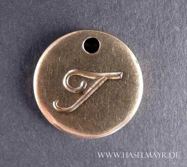 Messing klein: Buchstabe "T"